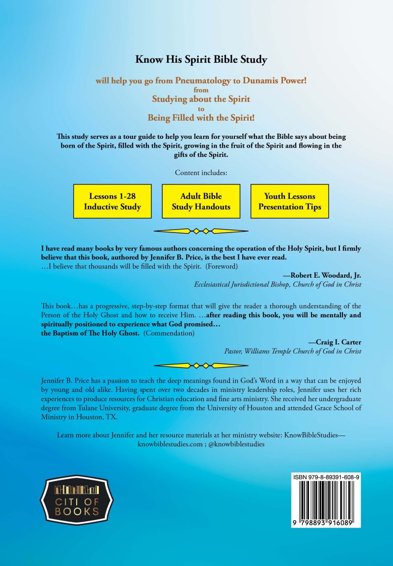 Know His Spirit Bible Study: An Inductive Bible Study for Youth and Adults - Image 2