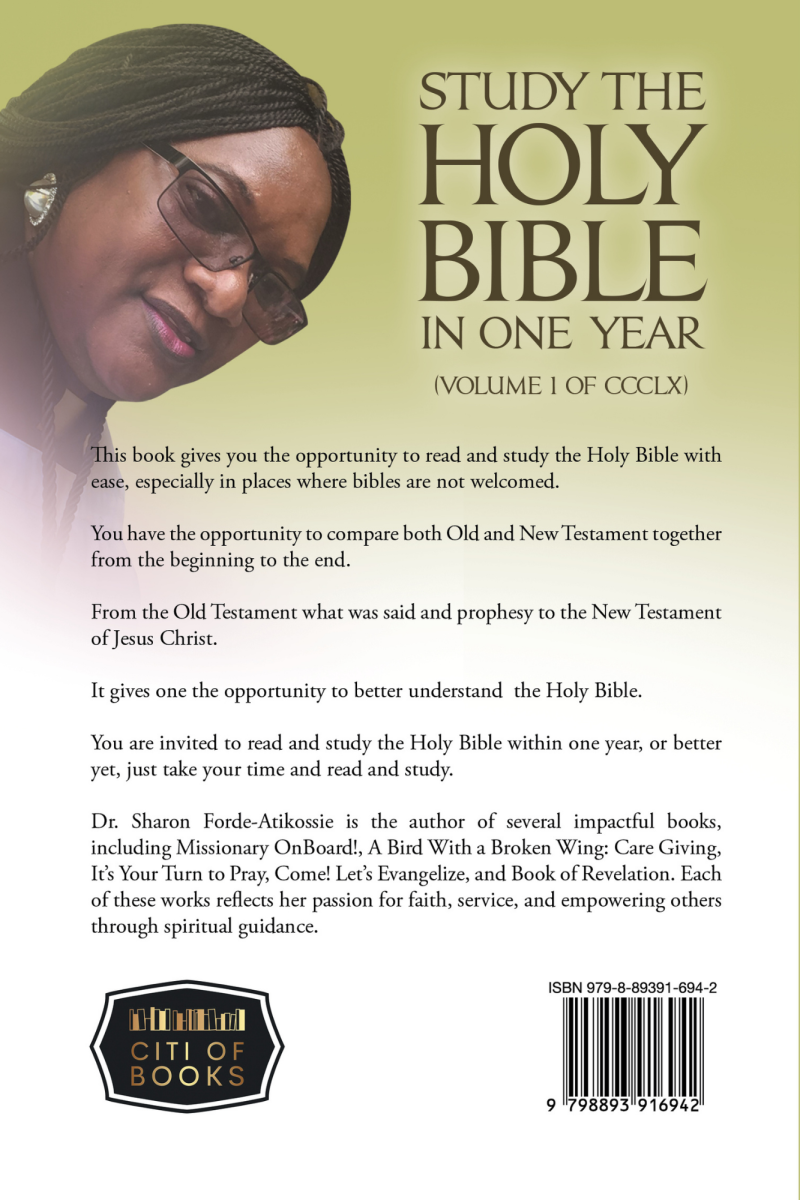 Study the Holy Bible in One Year (Volume 1 of CCCLX) - Image 2