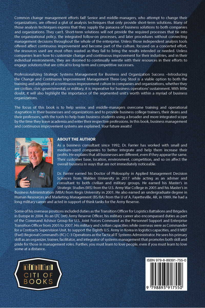 Professionalizing Strategic Systems Management for Business and Organizational Success: Introducing the CCIM Three-leg Stool - Image 2
