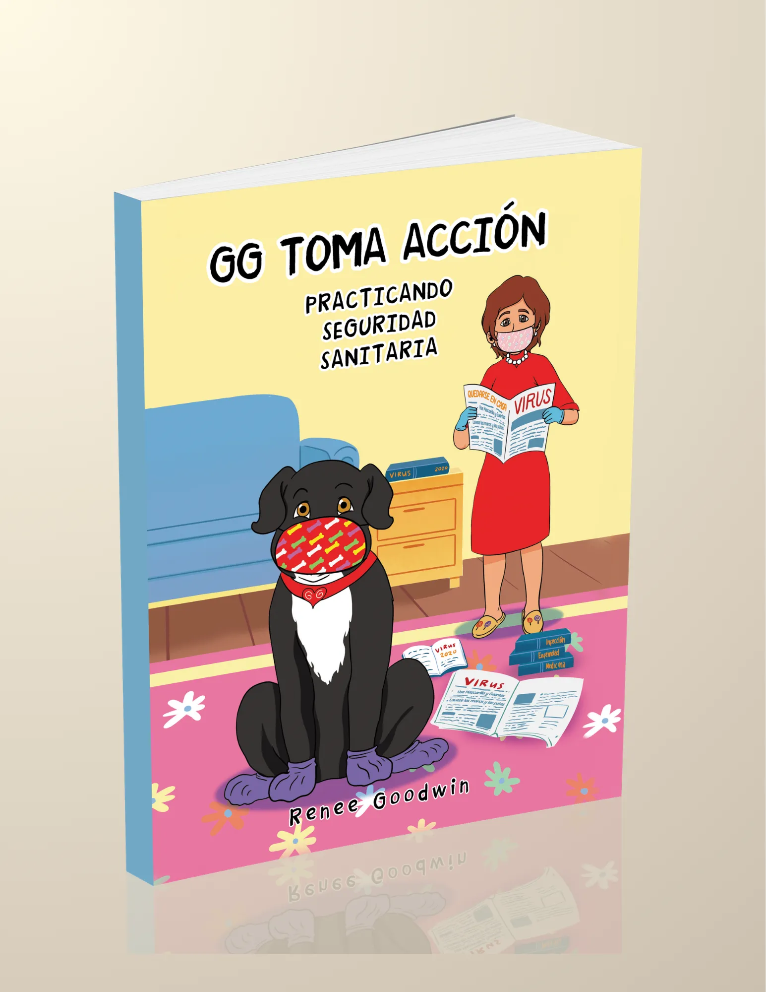 GG Takes Action: Practicing Health Safety (Spanish Edition) - Image 3