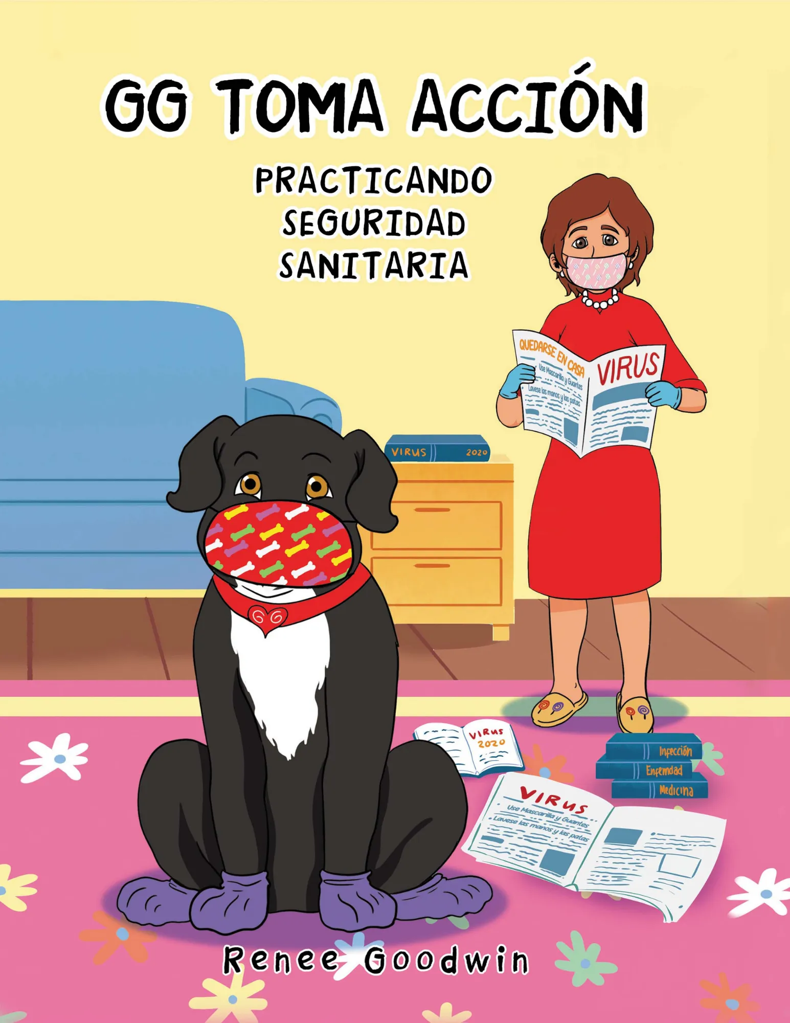GG Takes Action: Practicing Health Safety (Spanish Edition)